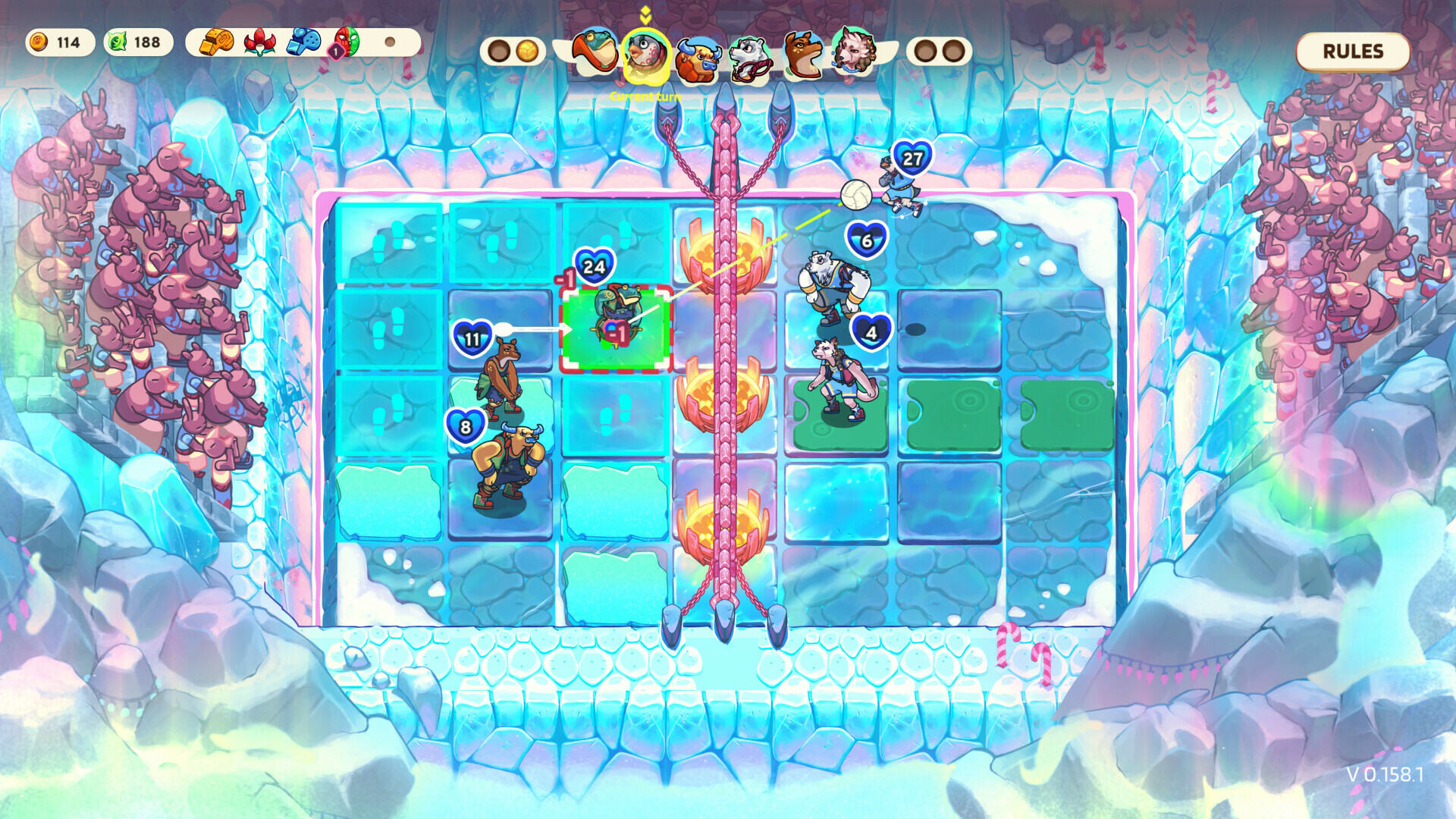 Smash it Wild: Tactical Volleyball Roguelike — official screenshot 5