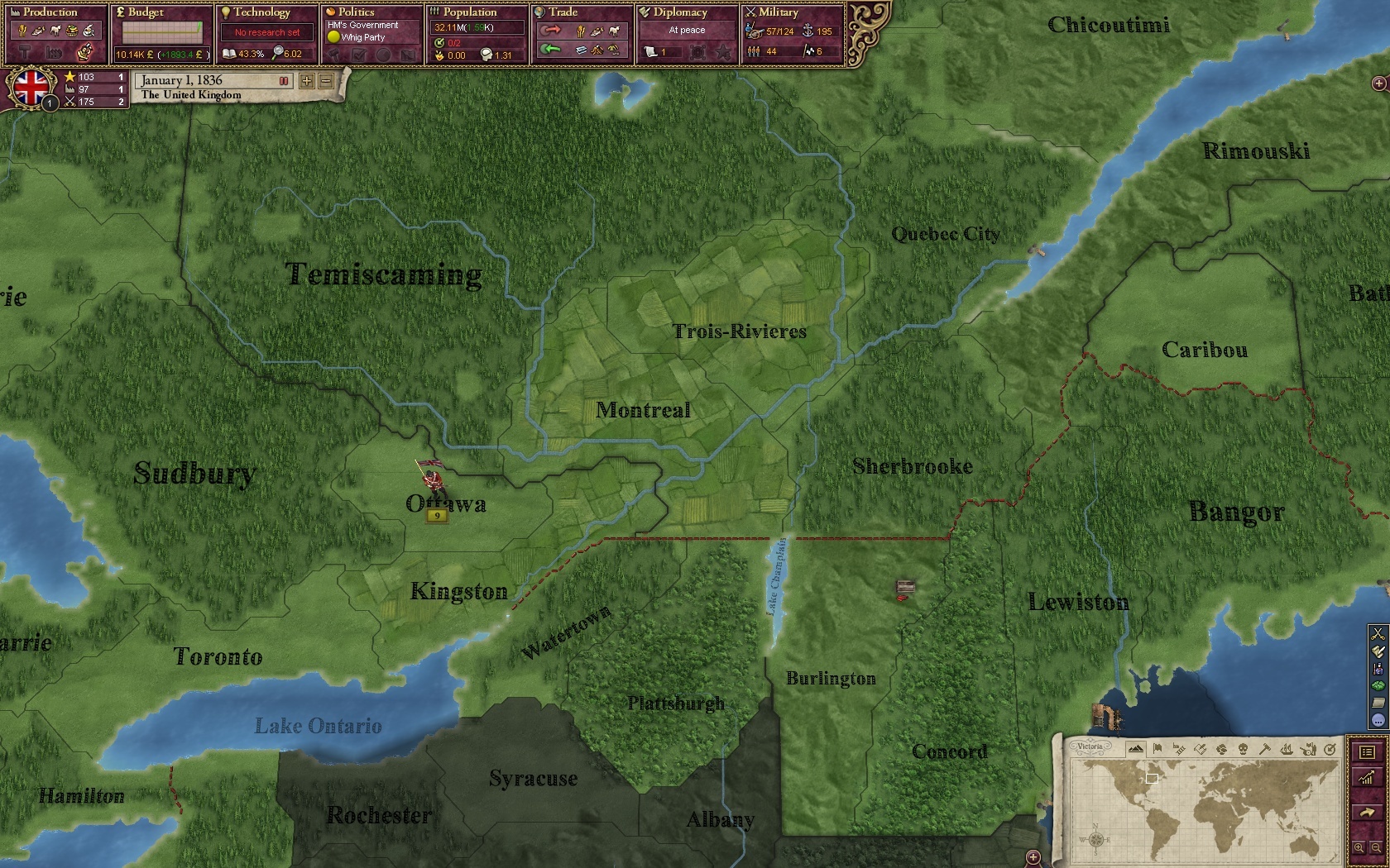 Victoria II: Civil War Edition — official screenshot 4
