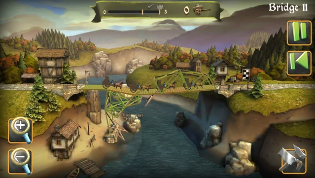 #7. Bridge Constructor Medieval (GOG) От: Headup