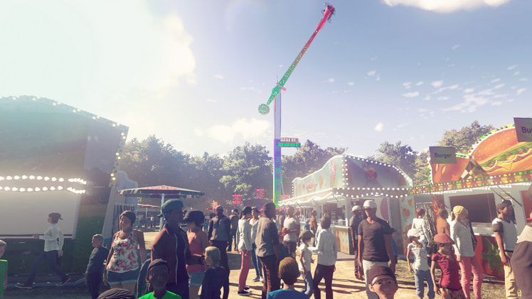 Virtual Rides 3 - Funfair Simulator screenshot 2