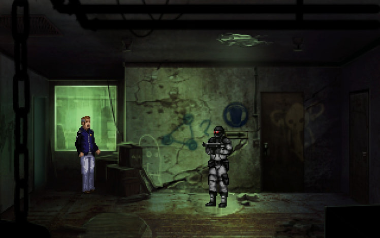 Technobabylon screenshot 1