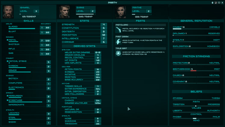 Colony Ship: A Post-Earth Role Playing Game screenshot 1