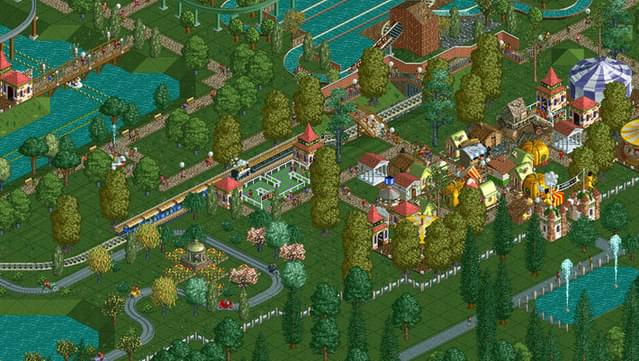 rollercoaster tycoon deluxe pack buildings