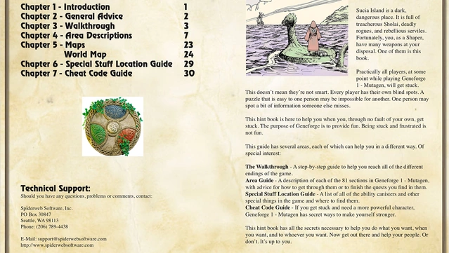 #5. Geneforge Hintbook & Extras (GOG) 由: Spiderweb Software