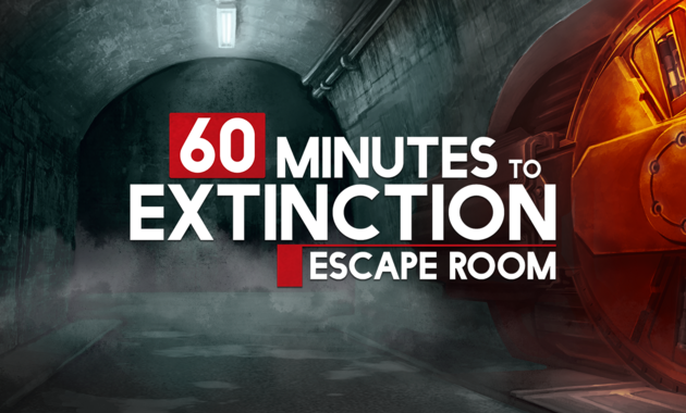 60 minutes to extinction: escape room vertical card thumbnail