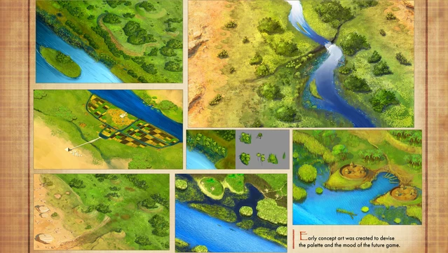 #10. Egypt: Old Kingdom - Artbook (GOG) 来自: Clarus Victoria