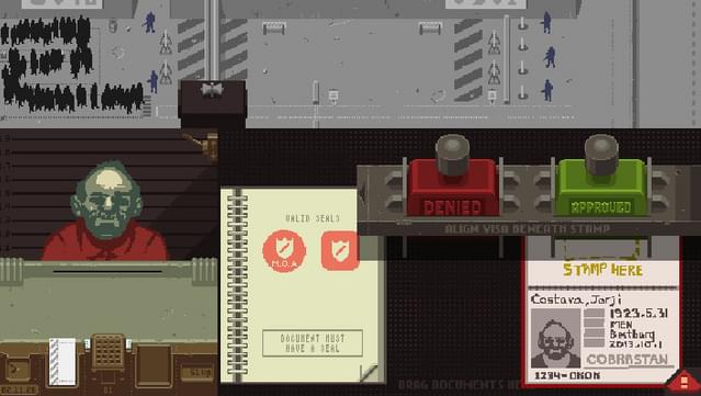 This week's free game: 'Papers, Please