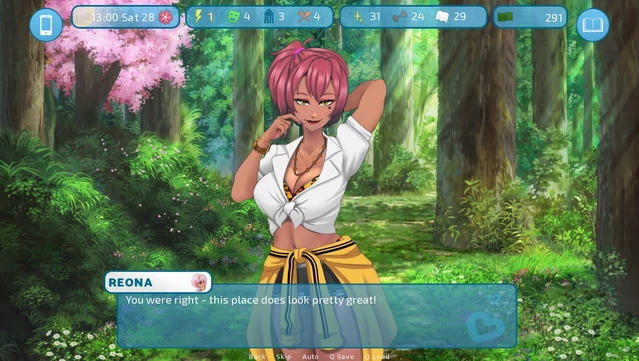 #9. Love and Sex: Second Base - For A Fistful Of Waifu (GOG) โดย: Andrealphus Games