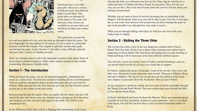 #6. Geneforge Hintbook & Extras (GOG) 由: Spiderweb Software