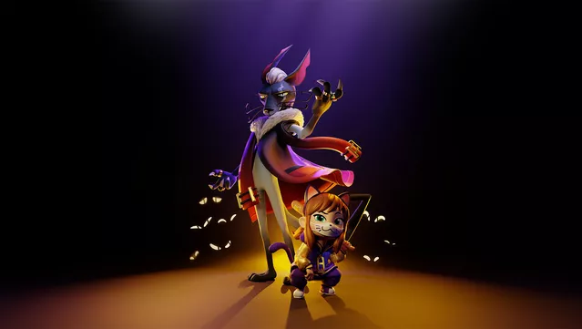 #6. A Hat in Time - Nyakuza Metro (GOG) 由: Gears for Breakfast