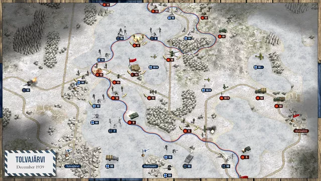 #6. Order of Battle: Winter War (GOG) Podle: Slitherine Ltd.