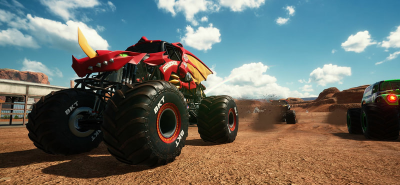Monster Jam Steel Titans - Bakugan Dragonoid Truck - image 2