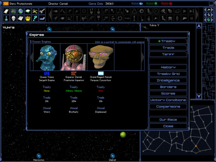 Space Empires IV Deluxe screenshot 1