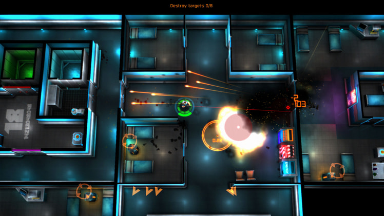Neon Chrome screenshot 3