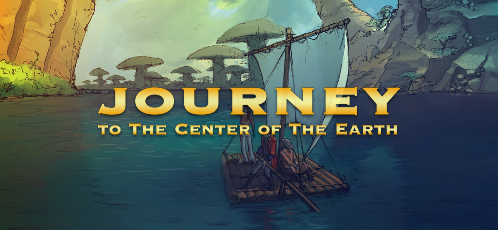 Journey to the Center of the Earth banner