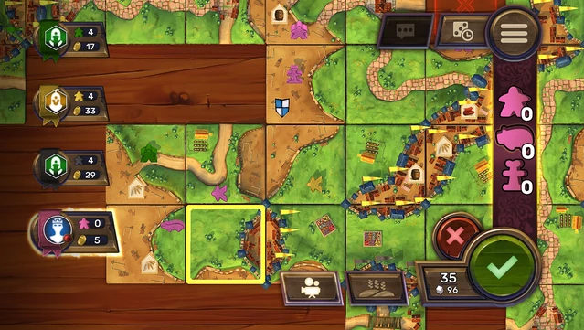 #5. Carcassonne - Traders & Builders (GOG) Bởi: Twin Sails Interactive