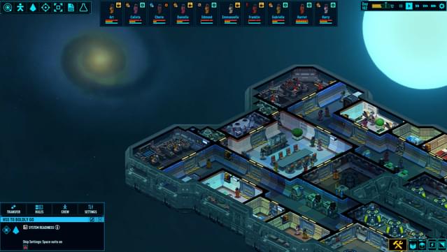 Deep Space Colony - Sci-Fi browser games