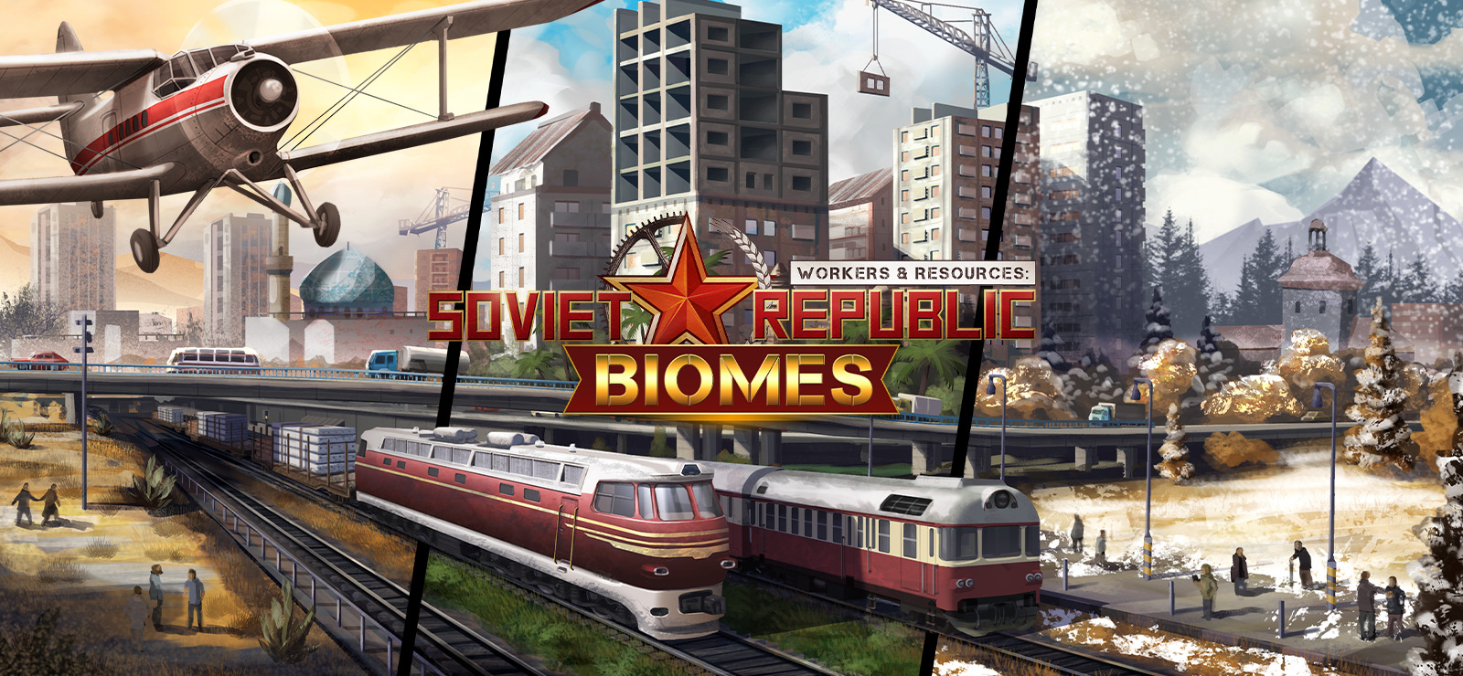 Workers & Resources: Soviet Republic - Biomes на GOG.com