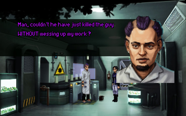 Technobabylon screenshot 2
