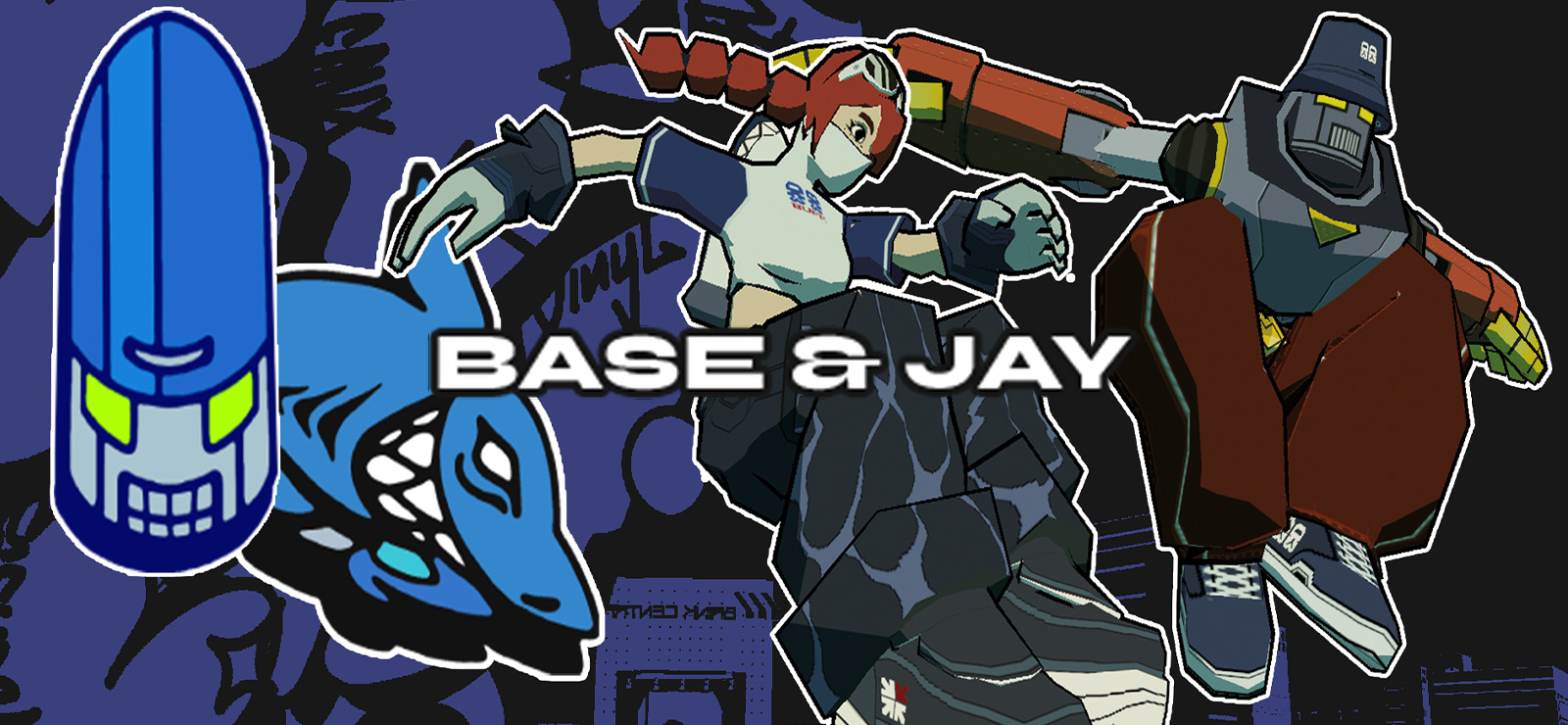 Bomb Rush Cyberfunk DLC - Base & Jay