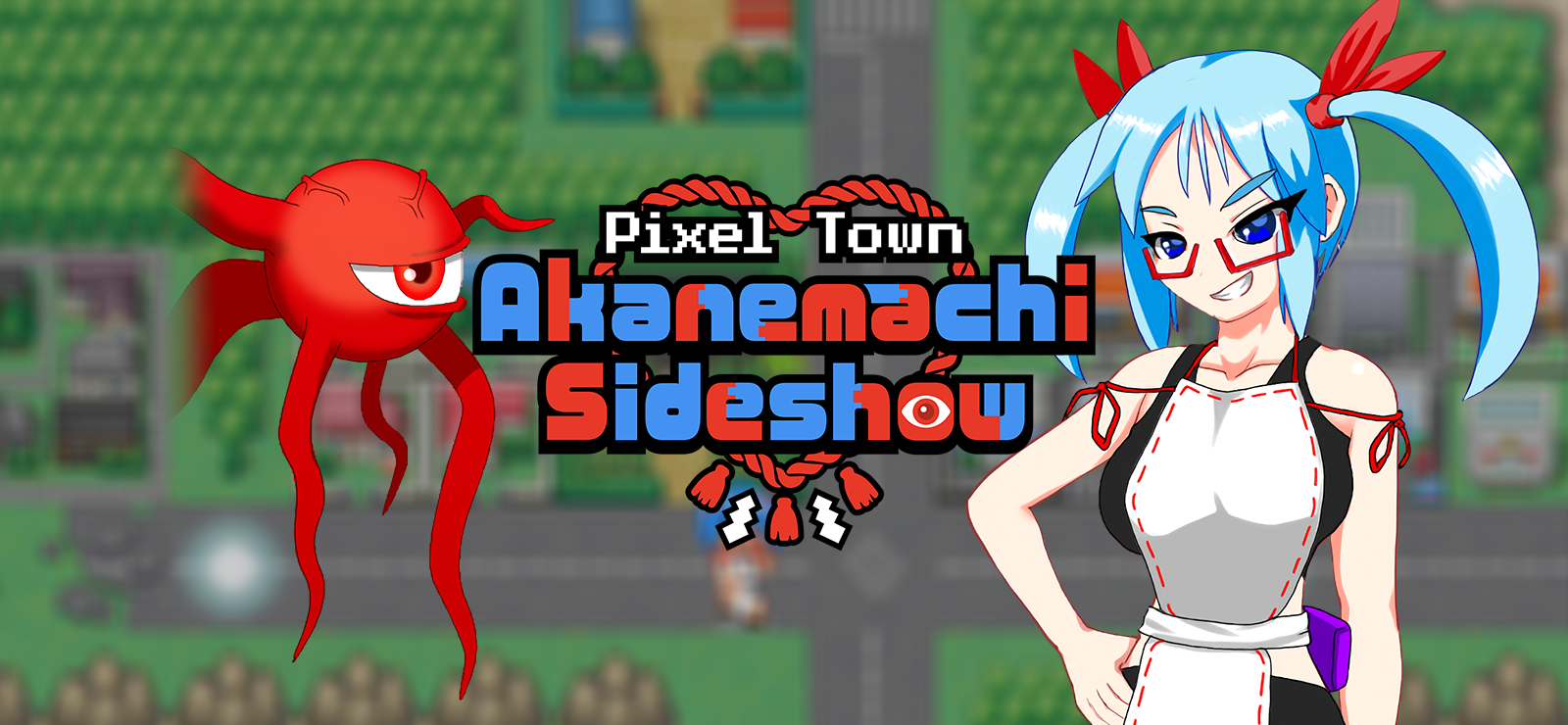 Pixel Town: Akanemachi Sideshow banner