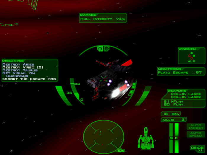 Descent: FreeSpace – The Great War PC gameplay screenshot 12 of 12