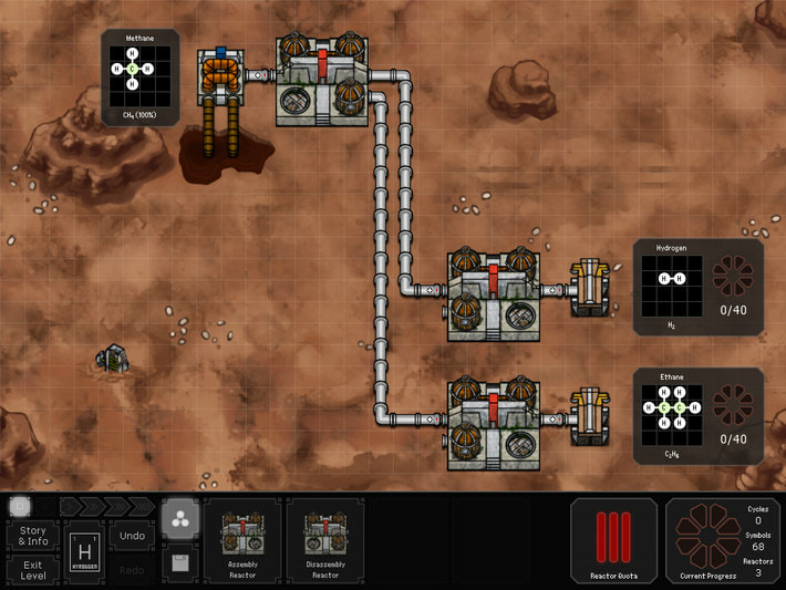 Spacechem screenshot 2
