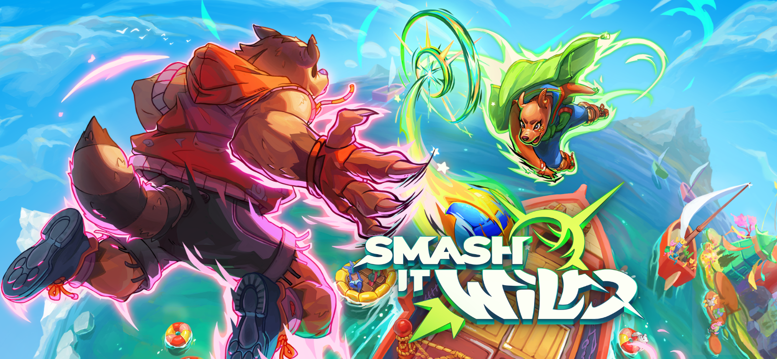 Smash it Wild: Tactical Volleyball Roguelike banner