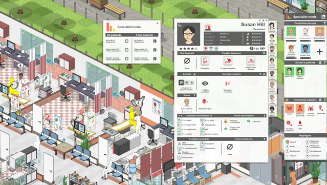 #8. Project Hospital - Doctor Mode (GOG) 由: Oxymoron Games