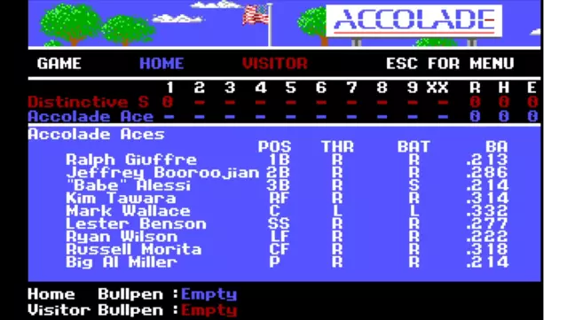 #7. Hardball + Hardball 2 (GOG) By: Atari