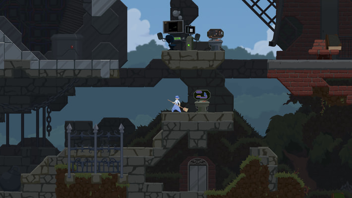 Dustforce DX screenshot 1