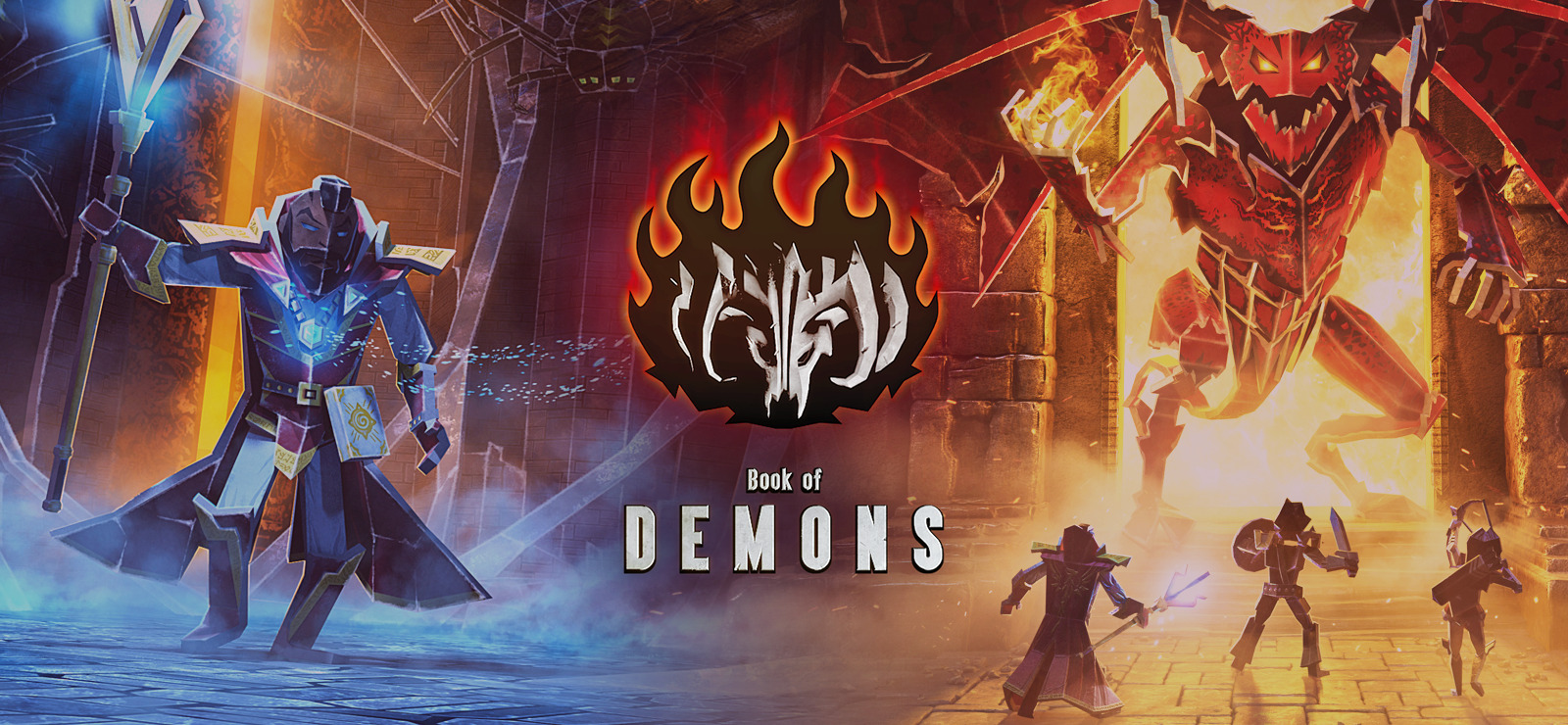 
Book of Demons is a Hack & Slash Deck-building hybrid in which YOU decide the length of 
