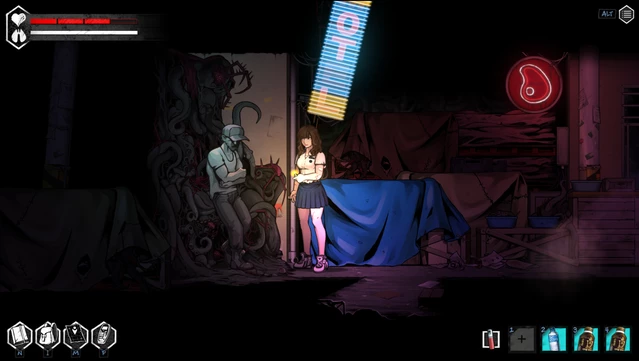 #7. The Coma 2: Vicious Sisters - Mina - School Bully Skin (GOG) By: Headup