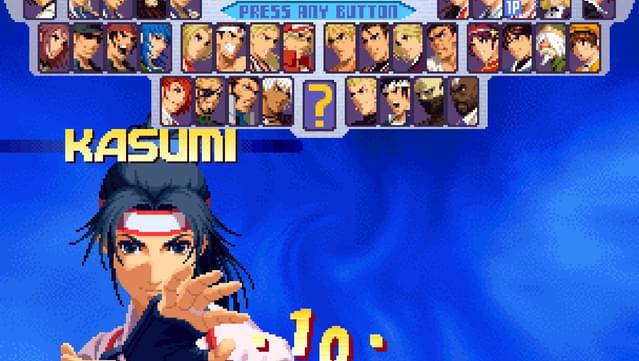 THE KING OF FIGHTERS 2000 on