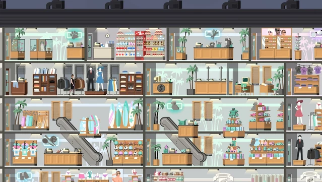 #5. Project Highrise: Miami Malls (GOG) Bởi: Kasedo Games