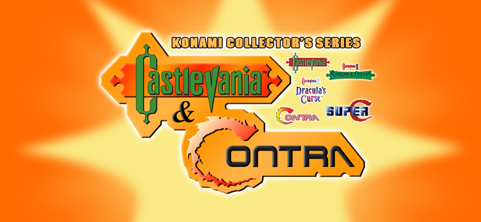 Konami Collector's Series: Castlevania & Contra banner