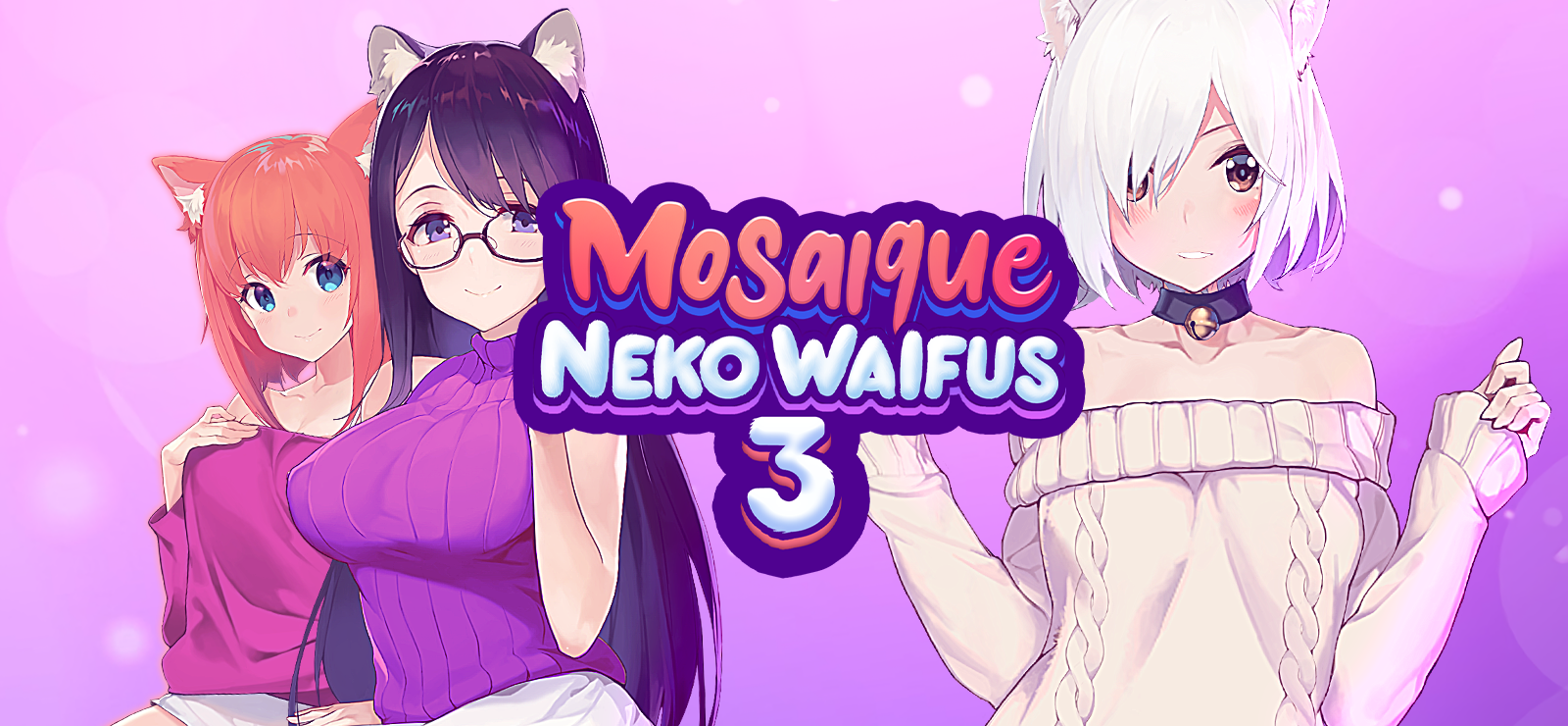 Mosaique Neko Waifus 3