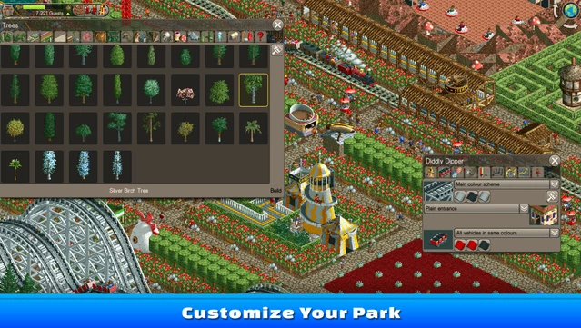 #7. RollerCoaster Tycoon® Classic (GOG) Door: Atari