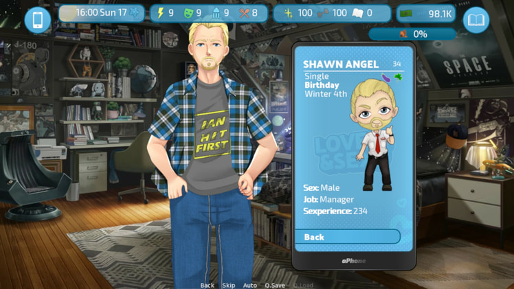 Love and Sex: Second Base - Shawn's Story PC gameplay screenshot 2 of 8