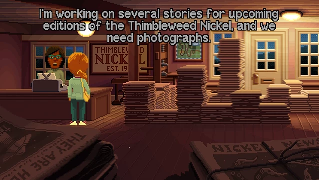 #8. Delores: A Thimbleweed Park Mini-Adventure (GOG) De: Terrible Toybox