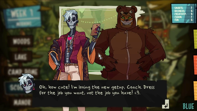 #5. Monster Prom 2: Monster Camp (GOG) Podle: Beautiful Glitch