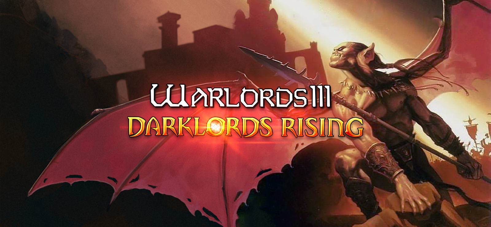 Warlords III: Darklords Rising banner