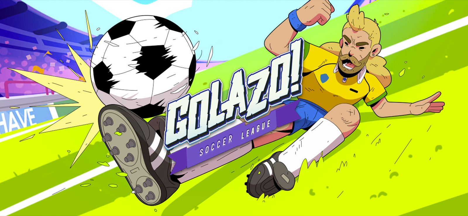 Golazo! Football League banner