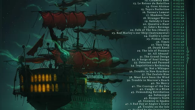 #3. Shadow Gambit: The Cursed Crew - Original Game Soundtrack (GOG) Bởi: Hooded Horse
