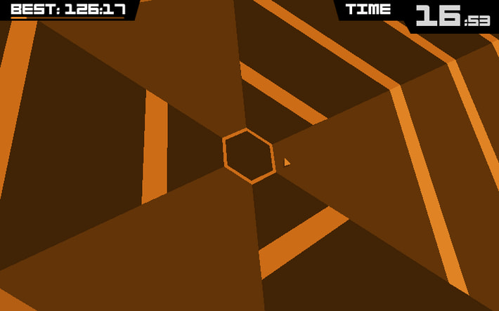 Super Hexagon screenshot 2