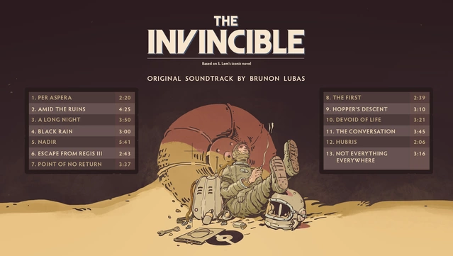 #7. The Invincible: Original Soundtrack (GOG) By: 11 bit studios