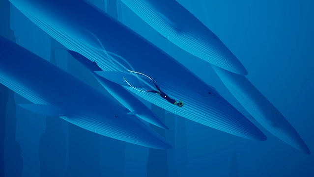 #9. ABZÛ (GOG) Podle: 505 Games