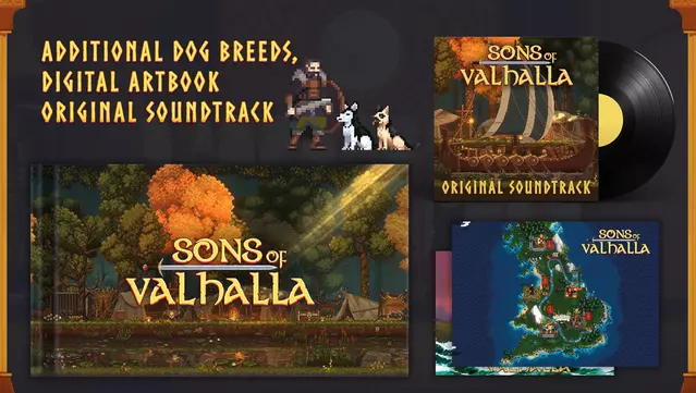 #5. Sons of Valhalla - Supporter Pack (GOG) Bởi: Hooded Horse