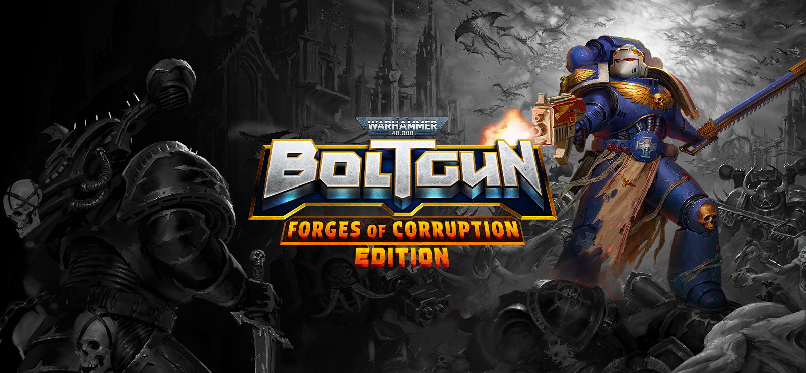 Warhammer 40,000: Boltgun - Forges of Corruption Edition на GOG.com