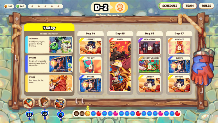 Smash it Wild: Tactical Volleyball Roguelike screenshot 2